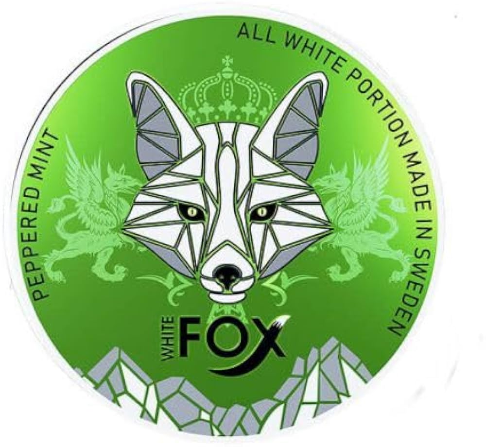 White Fox Peppered Mint9mg